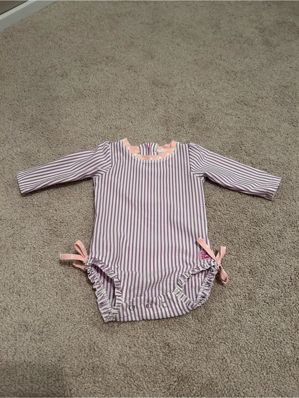 Ruffle Butts Baby Swim 3/6mo